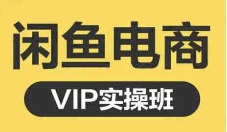 鱼客《闲鱼电商零基础入门到进阶》VIP实战培训课程视频-鸿昇发网课